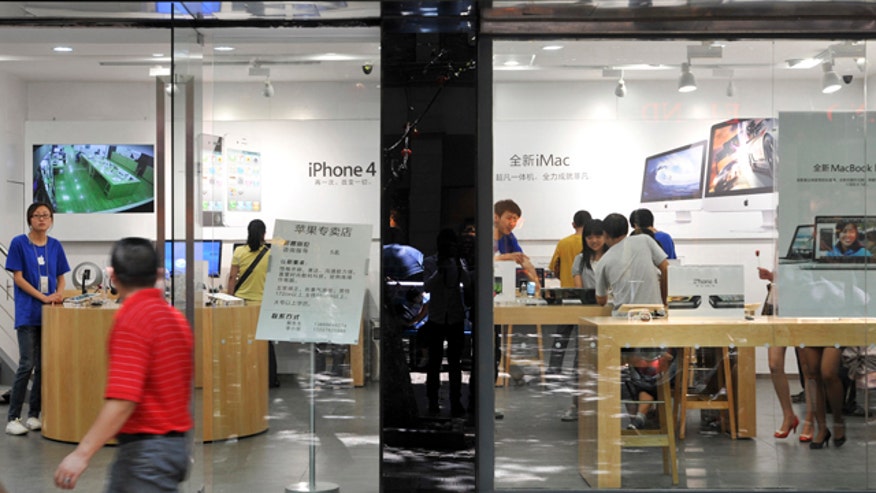 Entire apple stores being faked